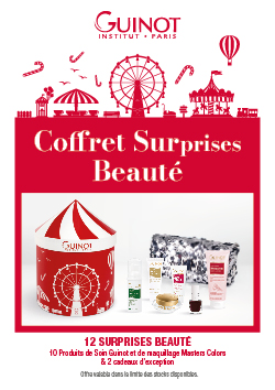 Le Coffret Surprises Beauté : un manège de soins à offrir avant, pendant ou après Noël